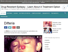 Tablet Screenshot of difteria.org